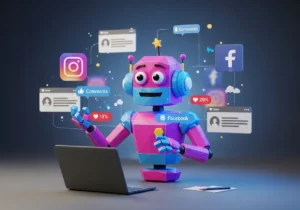 ia redes sociales