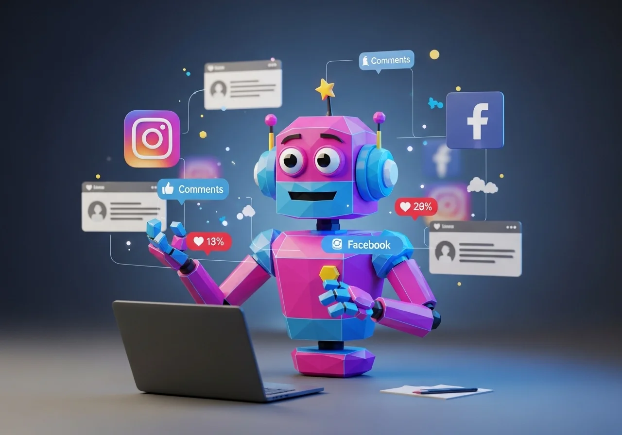 ia redes sociales