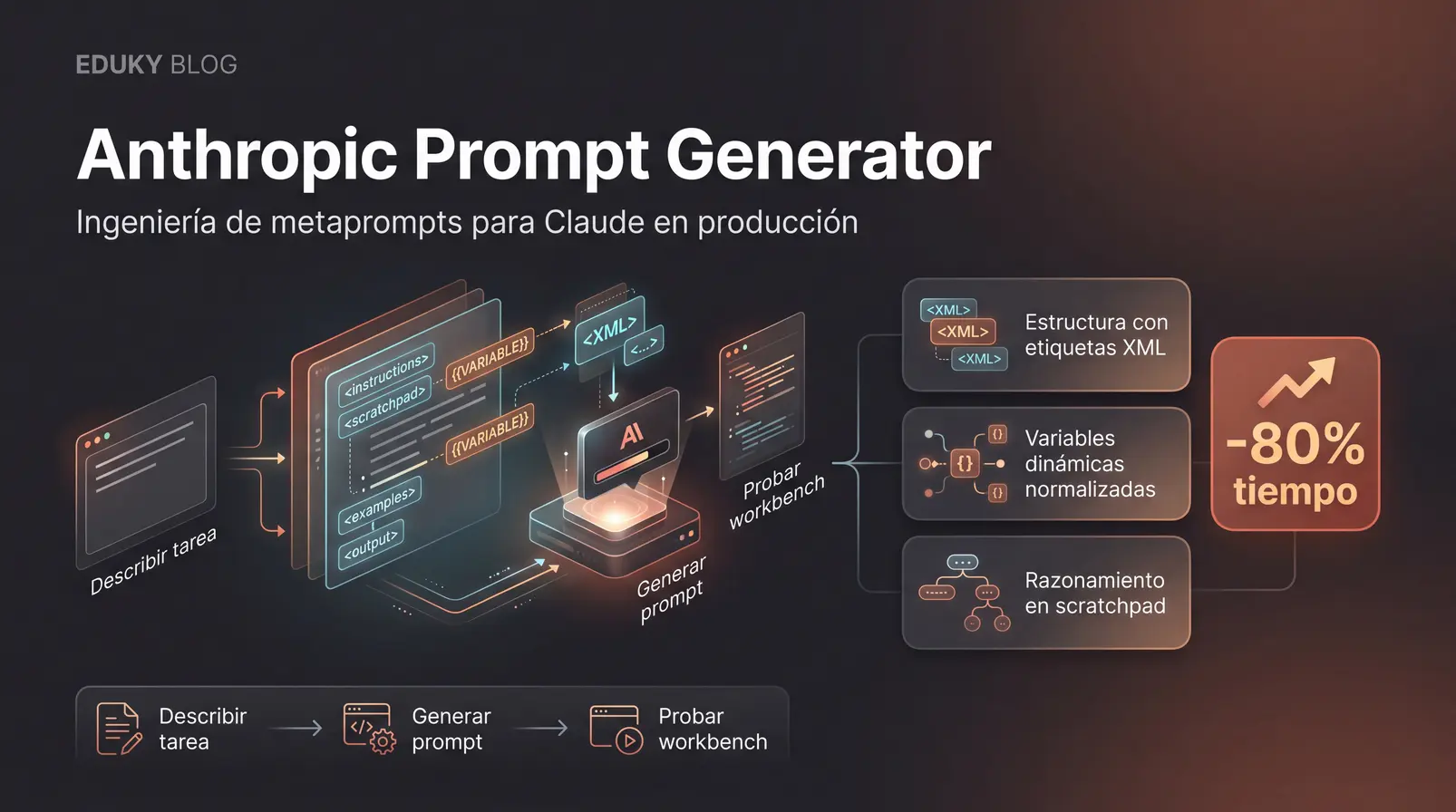 Anthropic Prompt Generator: domina el metaprompting para crear instrucciones de nivel profesional
