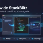 Bolt.new de StackBlitz: Crea y Despliega Apps Full-Stack en el Navegador con IA