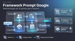 El framework de 4 partes de Google para crear prompts precisos en Gemini y Workspace
