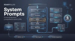 Ingeniería de system prompts: anatomía, delimitadores y control técnico en LLMs