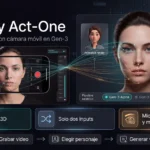 Runway Act-One: animación facial hiperrealista en Gen-3 Alpha con solo un video móvil